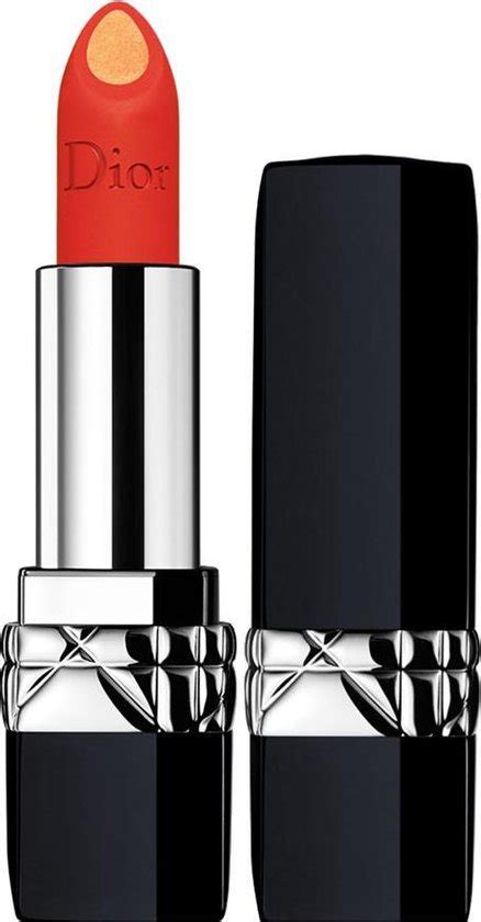 dior rouge dior double rouge 534 tempting tangerine lipstick